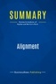 Publishing Businessnews - Summary: Alignment - Review and Analysis of Kaplan and Norton's Book.