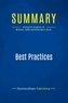 Publishing Businessnews - Summary: Best Practices - Review and Analysis of Hiebeler, Kelly and Ketteman's Book.