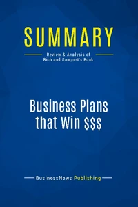 Summary: Business Plans that Win $$$