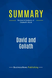 Summary: David and Goliath