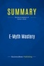 Publishing Businessnews - Summary: E-Myth Mastery - Review and Analysis of Gerber's Book.