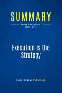 Summary: Execution Is the Strategy