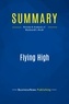 Publishing Businessnews - Summary: Flying High - Review and Analysis of Wynbrandt's Book.