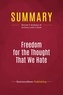 Publishing Businessnews - Summary: Freedom for the Thought That We Hate - Review and Analysis of Anthony Lewis's Book.