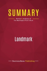 Publishing Businessnews - Summary: Landmark - Review and Analysis of The Washington Post's Book.