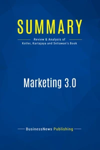 Summary: Marketing 3.0