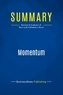 Publishing Businessnews - Summary: Momentum - Review and Analysis of Ricci and Volkmann's Book.