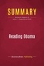 Publishing Businessnews - Summary: Reading Obama - Review and Analysis of James T. Kloppenberg's Book.