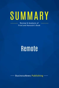 Summary : Remotes