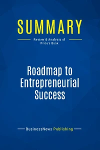 Summary: Roadmap to Entrepreneurial Success