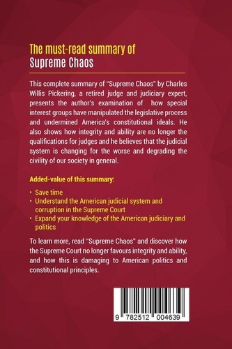 Summary: Supreme Chaos. Review and Analysis of Charles Willis Pickering