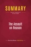 Publishing Businessnews - Summary: The Assault on Reason - Review and Analysis of Al Gore's Book.