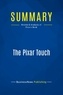 Publishing Businessnews - Summary: The Pixar Touch - Review and Analysis of Price's Book.
