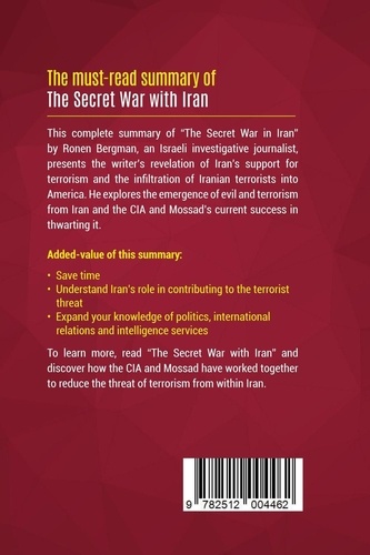 Summary: The Secret War with Iran. Review and Analysis of Ronen Bergman's Book