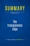 Publishing Businessnews - Summary: The Transparency Edge - Review and Analysis of the Pagano's Book.