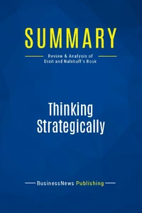 Summary: Thinking Strategically