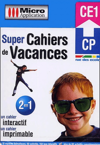  Micro Application - Super Cahiers de Vacances CP-CE1. - CD-ROM.
