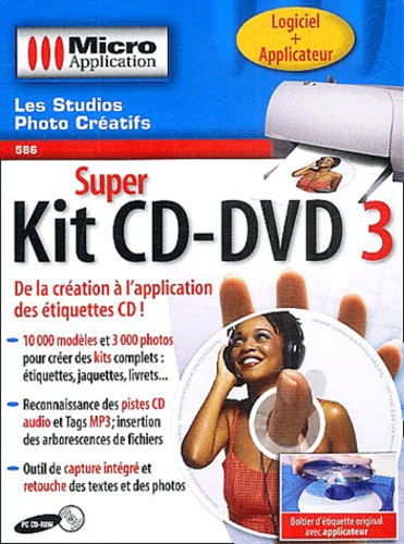 Super Kit CD-DVD 3 - CD-Rom de Collectif - Livre - Decitre