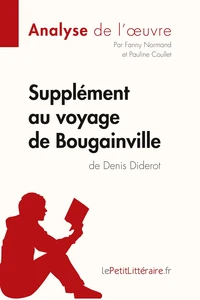Supplément au voyage de Bougainville de Denis Diderot