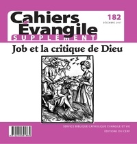  Éditions du Cerf - Supplément aux Cahiers Evangile N° 181 : .