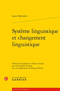 Système linguistique et changement linguistique