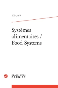 Systèmes alimentaires N° 9/2024