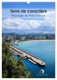 Terre de caractère - Paysages du Pays basque (Calendrier mural 2026 DIN A3 horizontal), CALVENDO calendrier mensuel