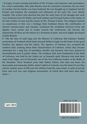 Biographies et mémoires  The life of John Ruskin. 104