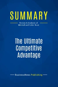 The Ultimate Competitive Advantage