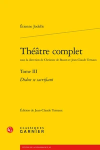 Théâtre complet