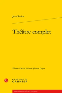 Théâtre complet
