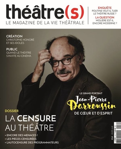 Nicolas Marc - Théâtre(s) N° 16, hiver 2018 : La censure au théâtre.