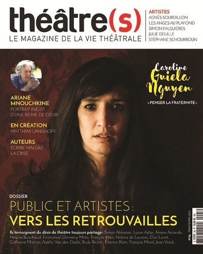 Yves Pérennou - Théâtre(s) N° 25, printemps 2021 : Public et artistes : vers les retrouvailles.