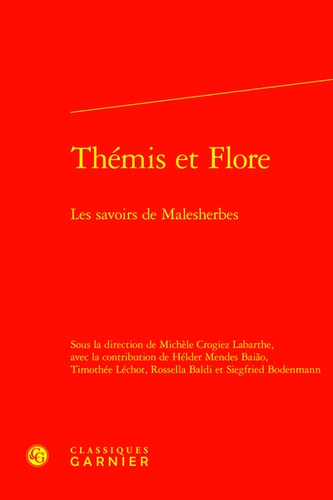 Thémis et Flore. Les savoirs de Malesherbes
