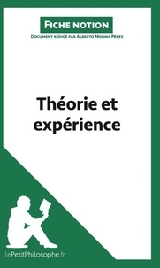 Alberto Molina - Théorie et expérience (fiche notion) - Comprendre la philosophie.