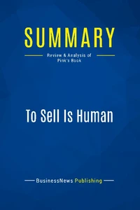 To Sell Is Human