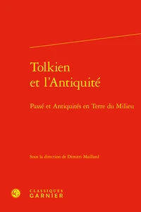 Tolkien et l'antiquité
