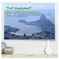 Tout simplement Rio de Janeiro  (Calendrier mural 2026 DIN A2 vertical) calendrier de bureau