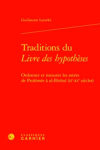 Traditions du Livre des hypothèses