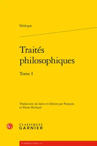 Traités philosophiques