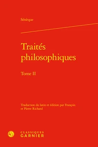 Traités philosophiques