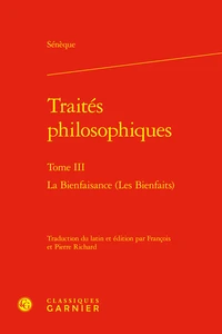 Traités philosophiques