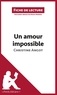 Christine Angot - Un amour impossible - Résumé complet et analyse détaillée de l'oeuvre.