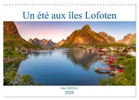 Un été aux Iles Lofoten (Calendrier mural 2026 DIN A3 vertical), CALVENDO calendrier mensuel