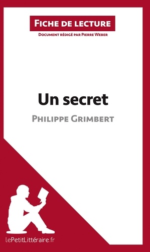 Un secret de Philippe Grimbert. Fiche de lecture