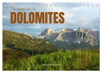 Un voyage dans les Dolomites (Calendrier de bureau 2027 DIN A5 vertical), CALVENDO calendrier mensuel