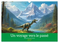 Un voyage vers le passé - Découverte de la faune (Calendrier mural 2027 DIN A3 vertical), CALVENDO calendrier mensuel