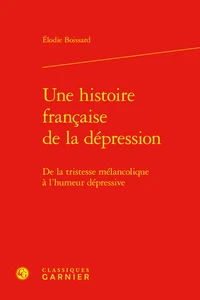 Une histoire francaise de la dépression