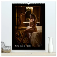 Une nuit à l'hôtel  (Calendrier mural 2026 DIN A2 horizontal) calendrier de bureau