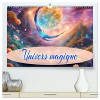 Univers magique  (Calendrier mural 2026 DIN A2 vertical) calendrier de bureau